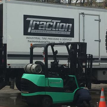Traction Tire Truck